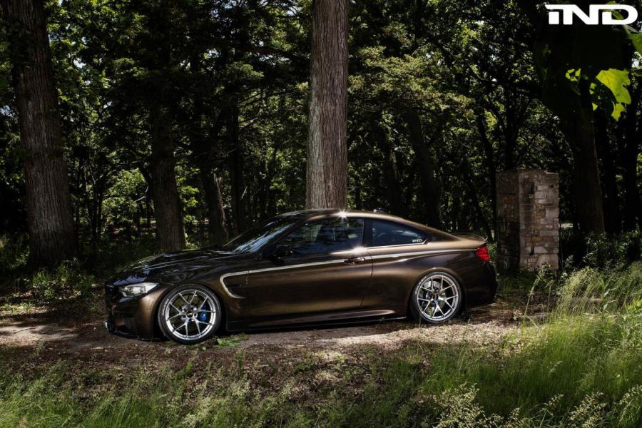  BMW M4 Coupe Pyrite Brown by IND 2015 года  (фото 8 из 14)